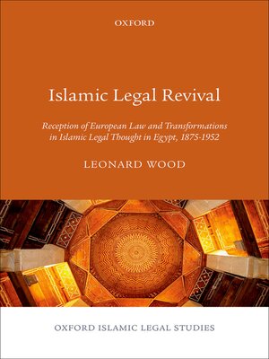cover image of Islamic Legal Revival